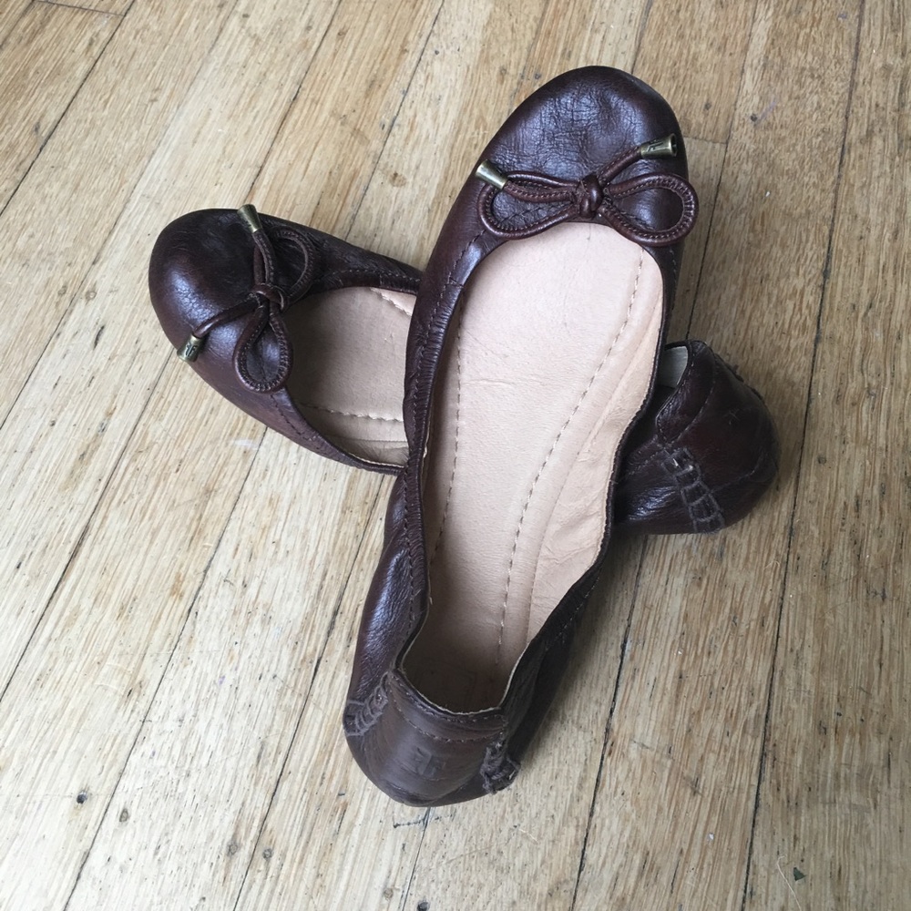 Frye Carson Collapsible Ballet